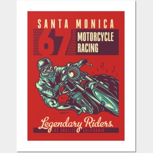 Santa Monica Racing Posters and Art